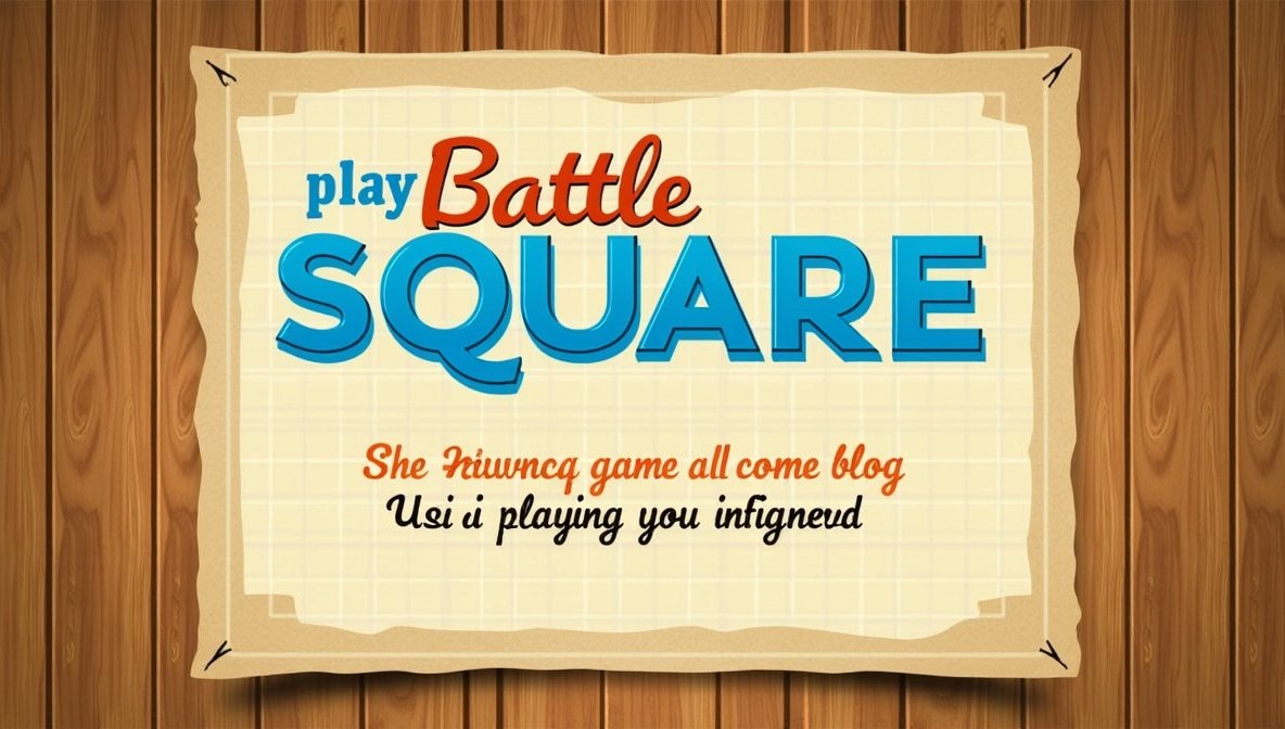 playing game blog playbattlesquare – Exploring the Dynamics of Competitive Gaming and Online Communities